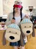 Hat Dog Cartoon Backpack For Girls Boys With Spacious Storage And Padded Straps