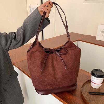 Trendy Tote Bag for Women New Autumn Fashion Large Capacity Shoulder Bag for Women Commuting Bag
