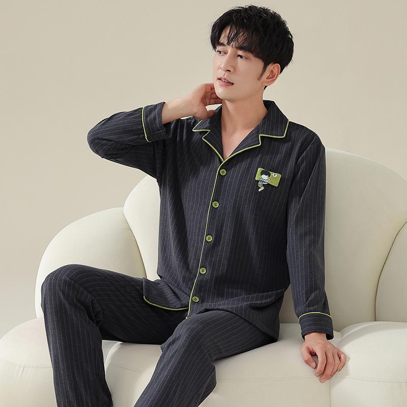 Couples' Velvet Pajamas Set: Autumn/Winter Fashion for Men & Women