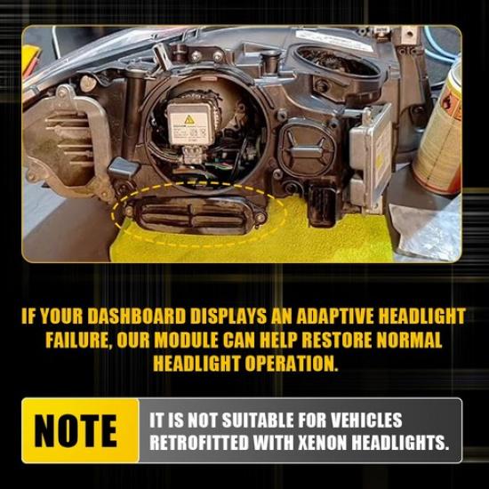 Headlight Control Module Unit Adaptive TMS For BMW 528i 535i 550i xDrive F10 NEW