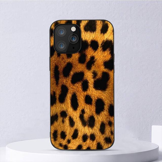 

Чехол для телефона с леопардовым принтом для Iphone 11 12 Mini 13 14 Pro Xs Max X 8 7 6s Plus 5 Se Xr Shell iPhone12mini