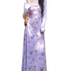 Elegant Floral Print Camisole Dress & Cardigan Set for Women - French Style, Slim Waist