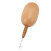 Egg Shaped Darning Tool with Crochet Hook Wooden Mending Device for Socks Sweater Scarf