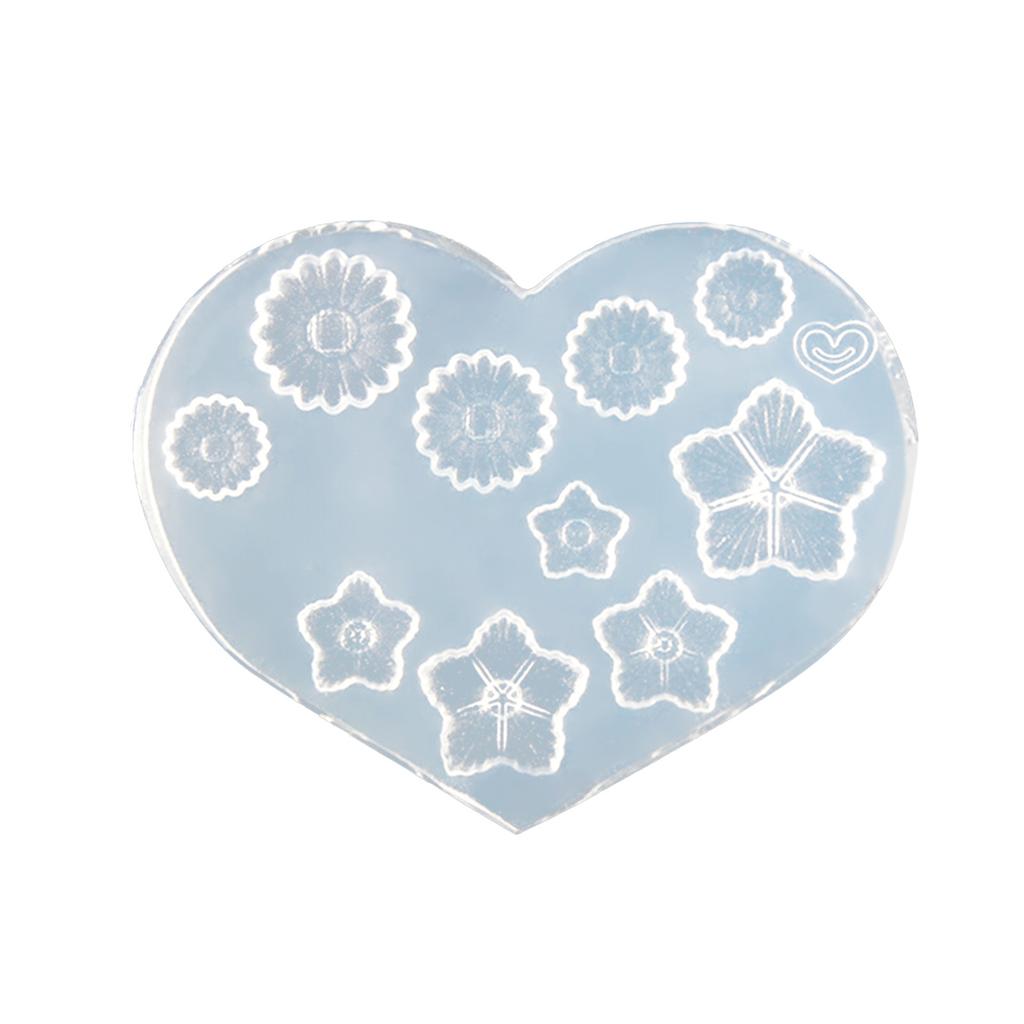 Silicone Nail Carving Molds Nails Stencils DIY UV Gel Manicure Tools Silicone Stamping Nail Art Molds Silicone Material