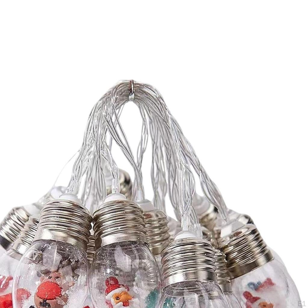 LED Christmas Light String Fairy Lamp 1.5M Hanging Decor Bulbs Decorations for Table