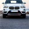 51117374205 Left Front Bumper Lower Grille Closed Cover Black ABS Fit For BMW X1 F48 F49 SAV 2016 2017 2018