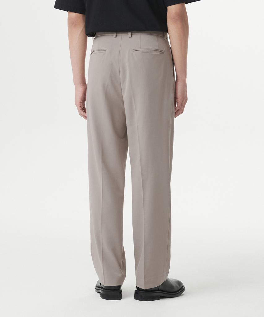 Musinsa Standard Three-Puck Semi-Balloon Slacks [Light Beige]
