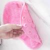 Shower Foot Scrubber Mat Back Washer Exfoliating Bath Wash Pad Wall Mounted Slip Suction Cups for Use In Cleaner Men and Women