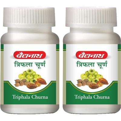Asli Ayurved Triphala Churna 240gm X Pack of 2 for Digestive Health, Acidity & Gas Relief