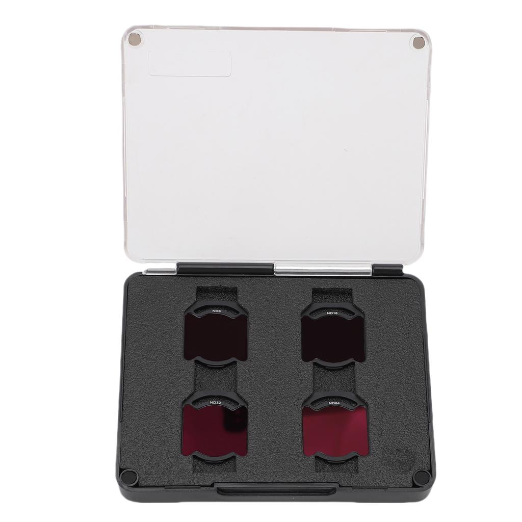 Drone ND Filter Set Multi Coated Optical Glass ND8 ND16 ND32 ND64 Filters for O4 Air Unit Pro