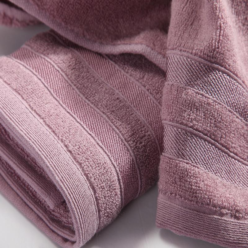 Bamboo Fiber Bath Towel Set: Soft, Absorbent, Antibacterial Three-Piece Set