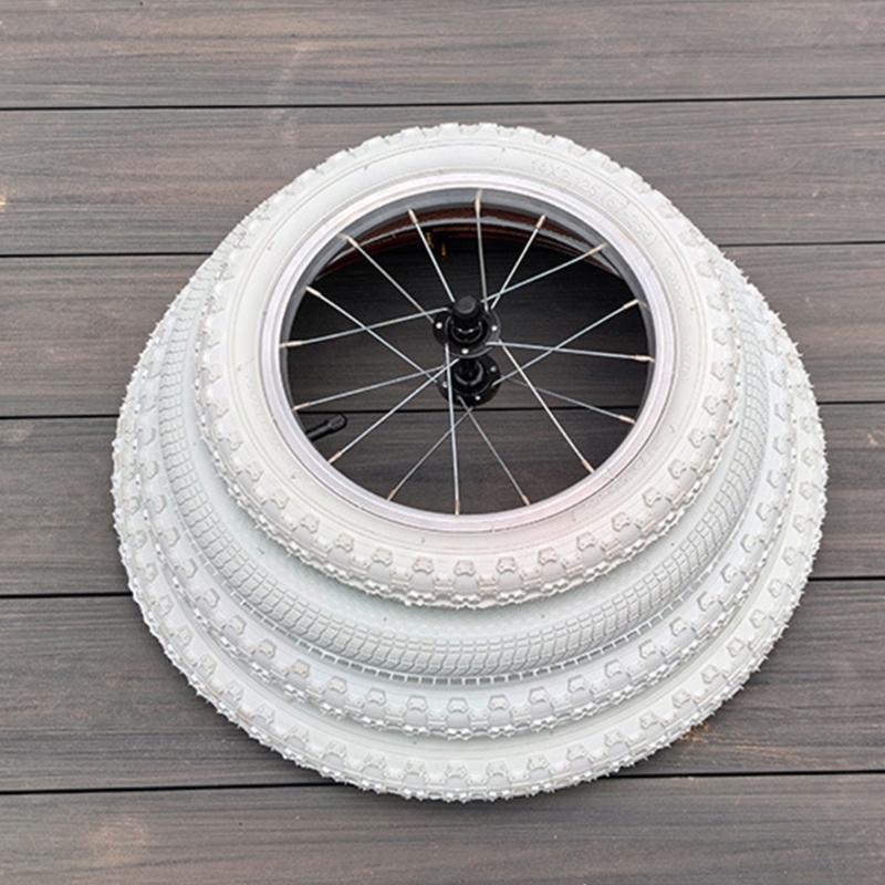 Pair Of Wear Resistance Childrens Bicycles Tires With Advanced Tread Pattern For Maximumly Control Offering Smooth Rides