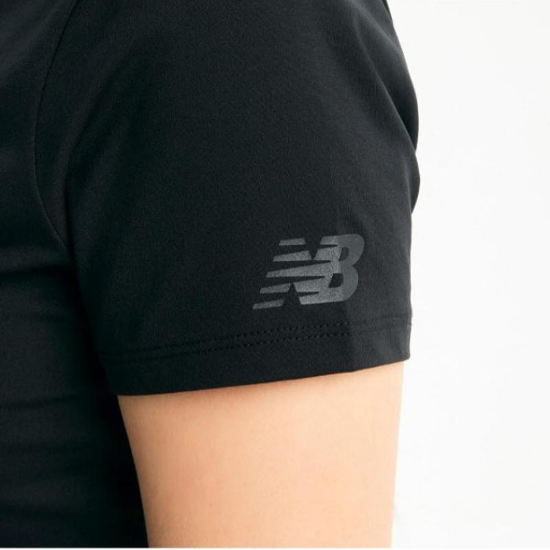 New Balance Women S Semi Crop TighT T ShirT eqS Nbnee2w422 19