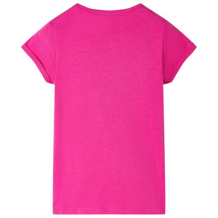 T-shirt pour enfants rose foncé 92/104/116/128/140