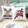 New Nordic Print Christmas Pillow Cover Cartoon Christmas Series Sofa Cushion Cover Home