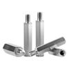 304 Stainless Steel M2-M6 Male-Female Hex Standoff Connector with Internal-External Threads
