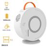 USB Rechargeable Bubble Gun, Automatic Bubble Maker, Kids Toy, Outdoor Play, Picnic, Camping, Birthday Gift (White)