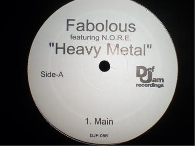 12inch Record FABOLOUS  Heavy Metal  Make Me Better Remix DJF056 DEF JAM RECORD 2007 US Rap  HipHopRB Used
