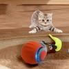 Cat Interactive Ball Toys Automatic Rolling Ball Faux Tail Rechargeable Smart Pet Electric Toy Dog Cat Training Imitate Mouse