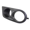 2PCS Matte Black Car Fog Light Cover Grill Frame Surrounds Air Duct Front Bumper Fog Lamp Hoods Grilles For BMW E46 M3