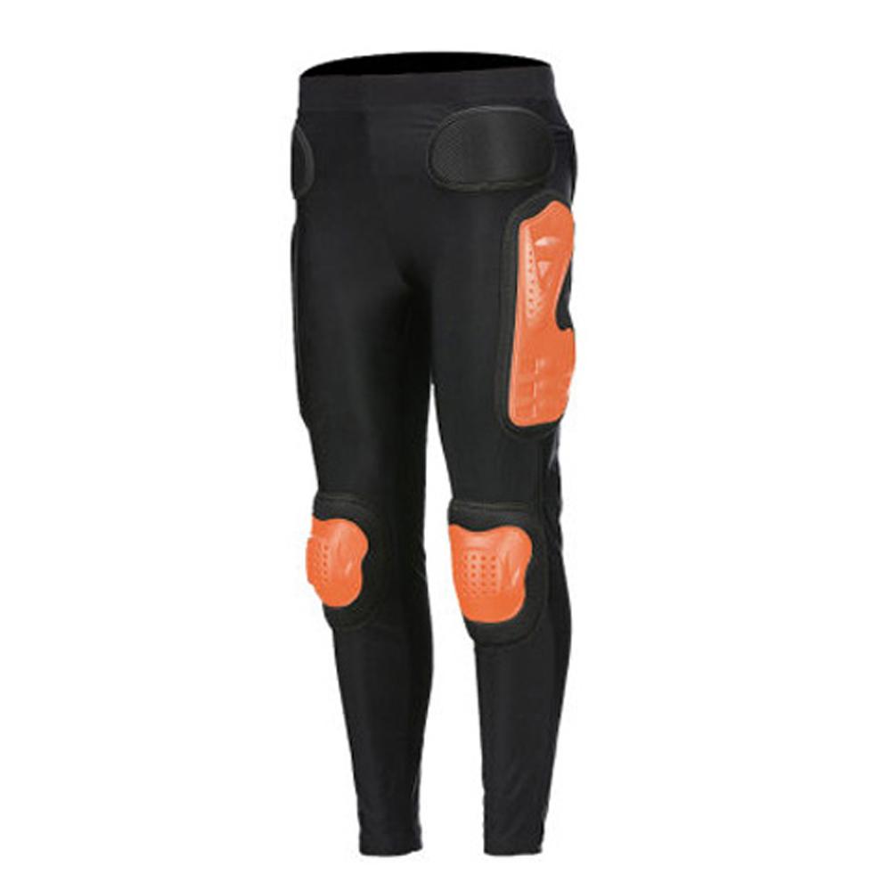 Motorcycle Armor Pants Waistline Motocross Dirt Bike ATV Protective Gear with Knee Guard Leg Protection for Skateboard