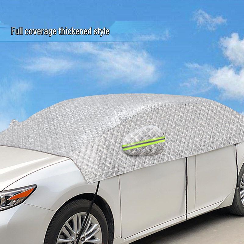 

Утолщенный солнцезащитный экран на лобовое стекло автомобиля: Теплоизоляция, Пыленепроницаемость, Снегозащита, Морозостойкость 6 Windows Full Cover серебряный