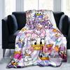Cute Cartoon Daisy Duck Blanket Soft and Comfortable Perfect for Home Décor Bedroom Living Room and Sofa Throw
