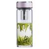 WANXIANG Portable High Borosilicate Glass Water Bottle