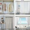 Adjustable Tension Curtain Rod - No‑Drill Extendable Spring Rod for Bathroom, Closet, Window & Doorway