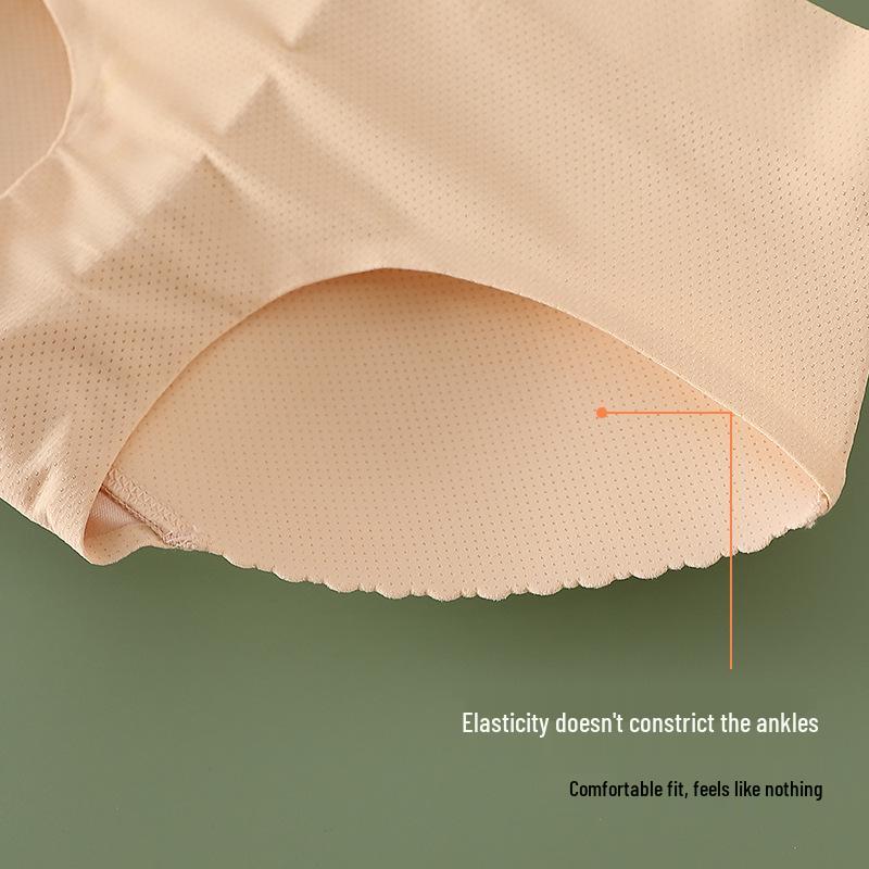 High-Waisted Tummy Control Lifting Panties for Women with Breathable Pad