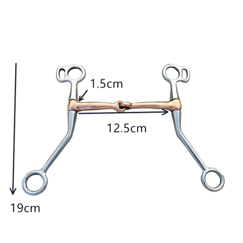 

Конский трензель 12,5 см, оборудование для конского сверла 125mm copper mouth