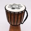 Djembe Drum Chakra Design Wide Top 17cm Diameter
