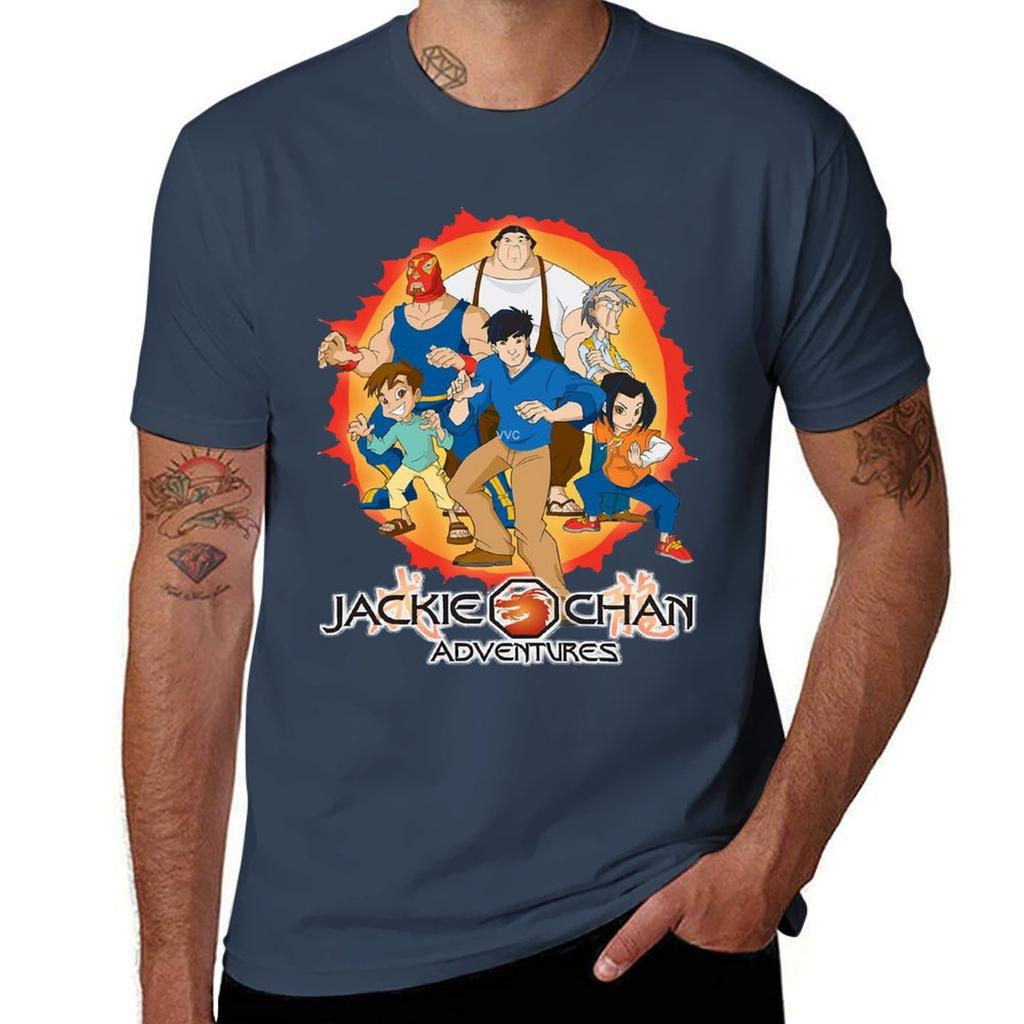 Vintage Jackie Můj Režisér Chan Oblíbené Retro Pánské Herec Tričko Dlouhotrvající Ležérní Tričko