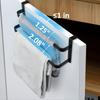 1pc/2pcs Kitchen Cabinet Towel Rack, Double Kitchen Towel Rack, Cabinet Door Towel Rail, Bathroom Double Towel Rail Rack, Can Hold Hand Towels/Dish