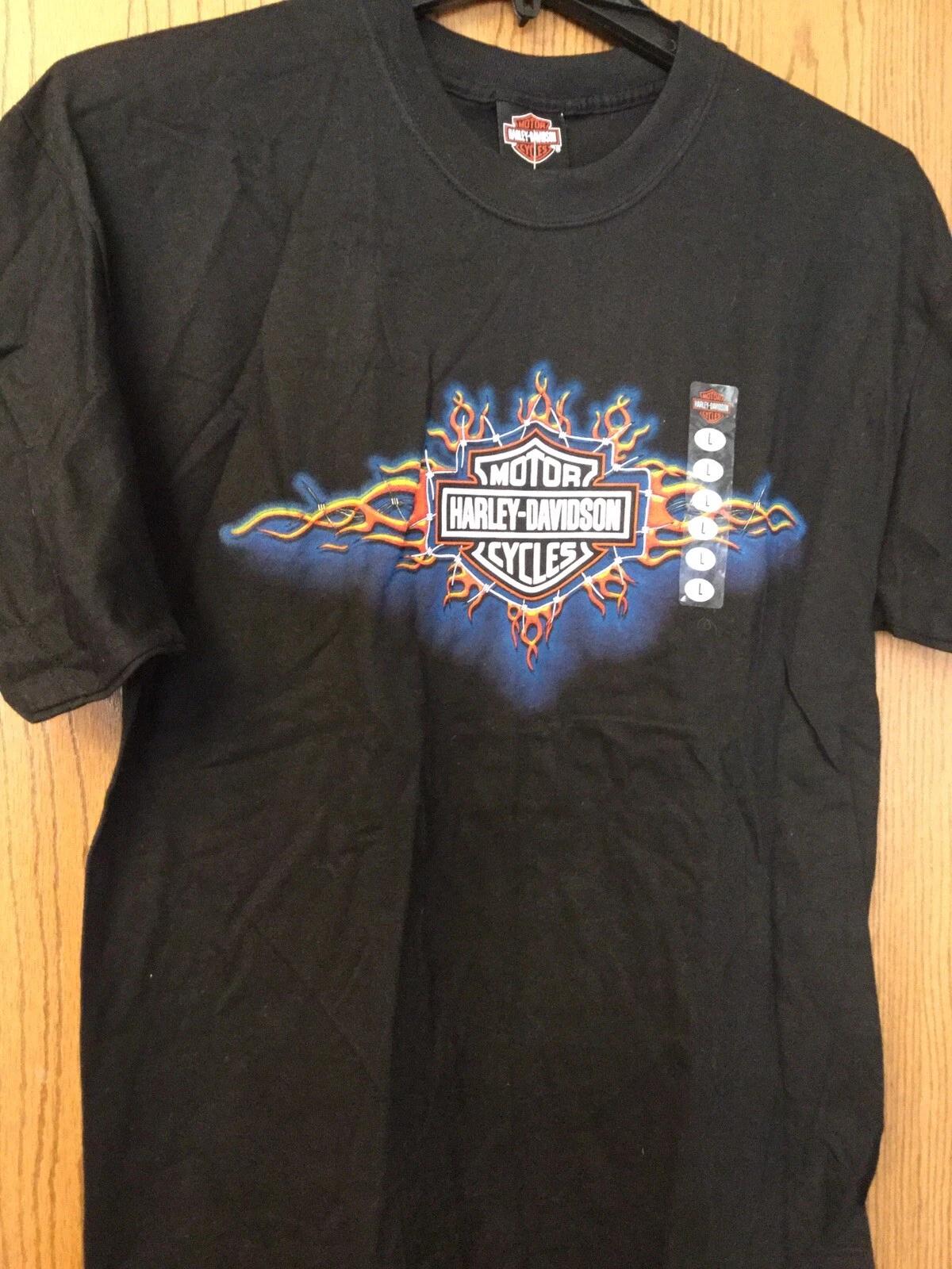Harley Davidson “Motown” NWT. Black Shirt. L. 3XL