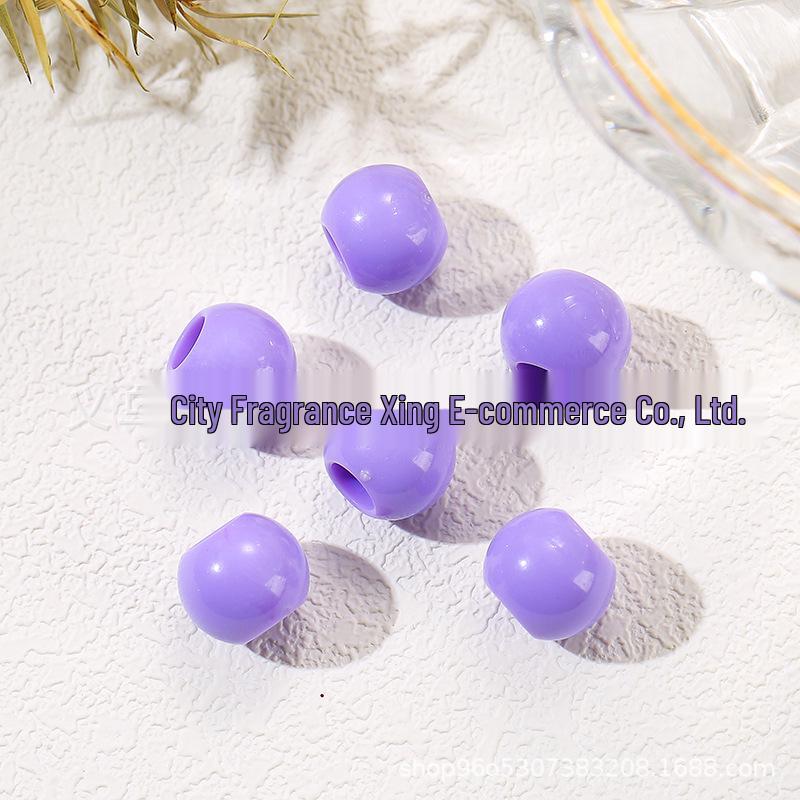 

Акриловые бусины 10 мм: Пастельные цвета, Большое отверстие, Круглые, для детских проектов DIY, Диаметр отверстия 4,0 мм 12MM, Hole Diameter 4MM