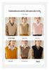 Women's Cashmere V-Neck Sleeveless Vest & Shawl Knit Sweater - Autumn/Winter Collection