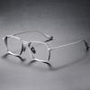 Retro Square Prescription Glasses Frame for Men Women Pure Titanium Fashion Anti Blue Light Optical Glasses Brand Designer Spectacles