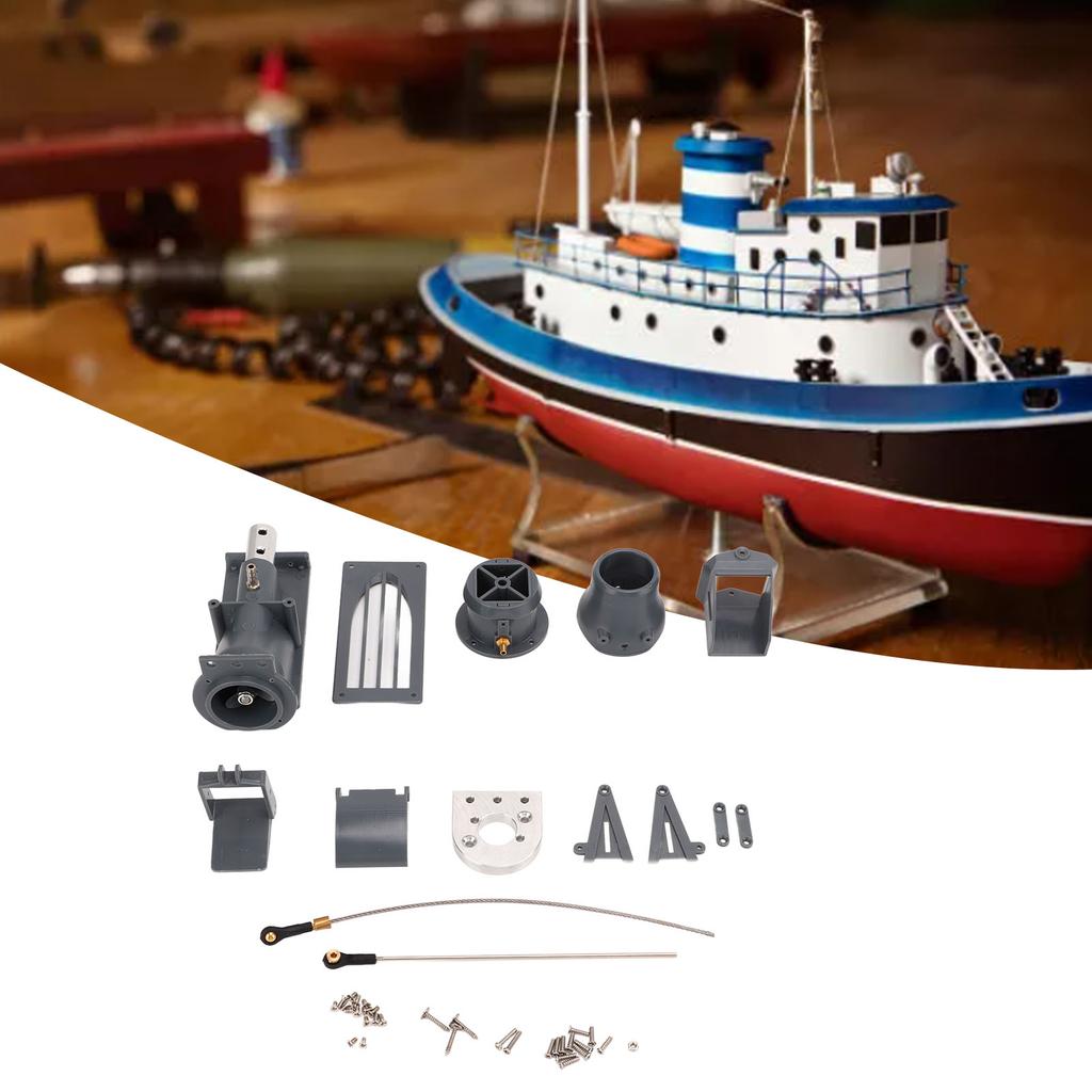 26mm RC Boat Thruster Jet Pump Boat Water Pusher Water Thruster with Large Caliber for RC Jet Drive Boat DIY Accessory