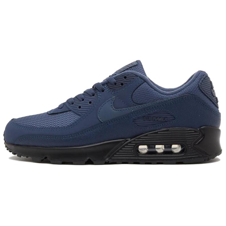 Nike Air Max 90 Midnight Navy Herre Sneakers Blå Obsidian Svart HQ3828-451