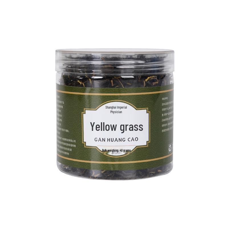 Sichuan Gan Huang Cao Tea 40g - Herbal Leaves Bottle