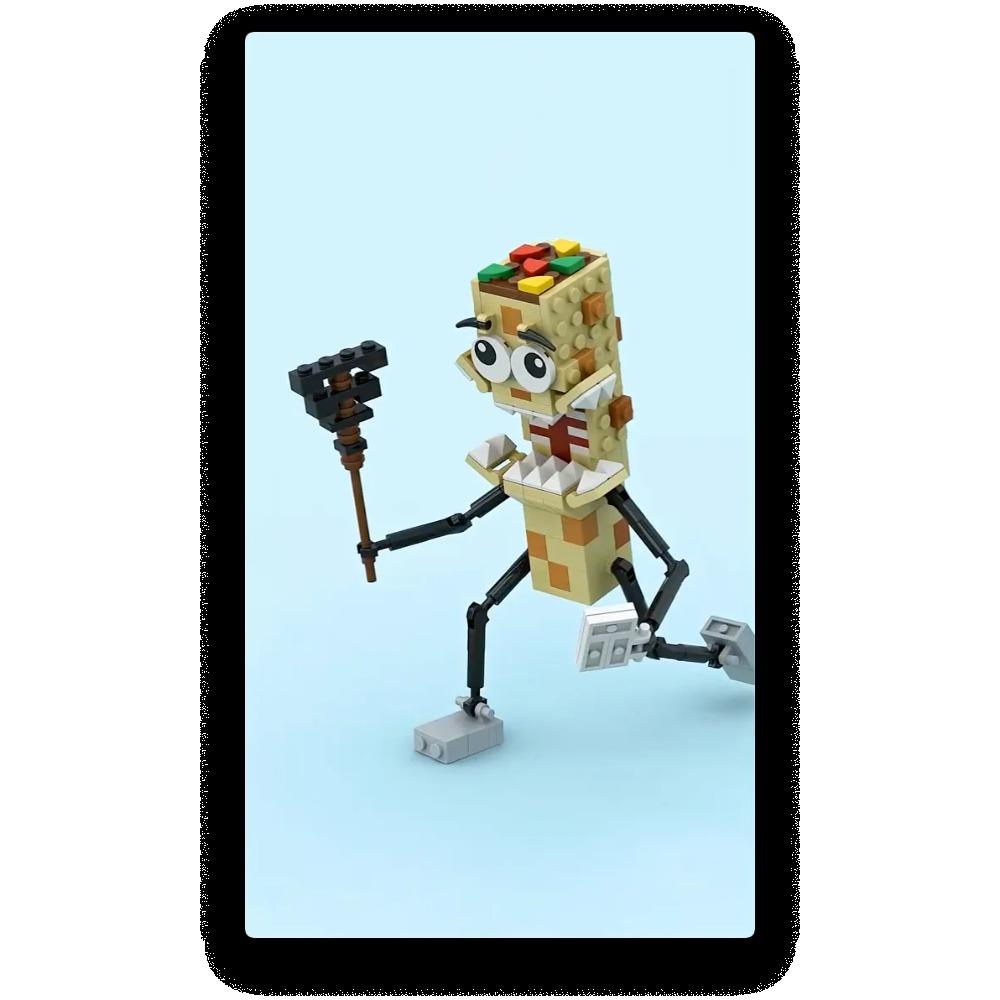 Nowy Zestaw Klocków do Budowania Postaci z Gry Horror, Zabawki Klocki z Figurkami Potworów dla Dzieci i Fanów, Unikalne Prezenty Kolekcjonerskie