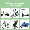 Sac de voyage pour vélo électrique, sac de transport étanche pour moto, sac de transport pour moto, tissu Oxford de conservation de la chaleur pour lunettes