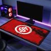 Sc Internacional Crest mouse pad, rubber base, esports desk mat, mouse pad for gamers and office use, gaming desk , easy to clean mat