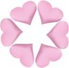 50/100/200Pcs 3.2cm Artificial Love Petal for Valentine's Day Ornaments Party Supplies Home Wedding Decoration Gifts Accessories