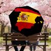 1 Stück Spanien Flagge Regenschirm - 8 Speichen verstärkt, Automatisches Öffnen, Leicht & Langlebig, Süßes Modeaccessoire für Draußen - T354