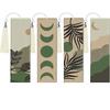 Lot de 3 Marque-pages Peinture Diamant DIY Animal avec Pendentifs Cristal Art Diamant Marque-page Cadeau pour Amoureux des Livres Matériel d'Art Mosaïque
