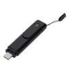 Körperkamera 1080P HD Tragbares Rückclip-Design Wiederaufladbar USB 64G Speicherkarte Tragbare Taschenkamera