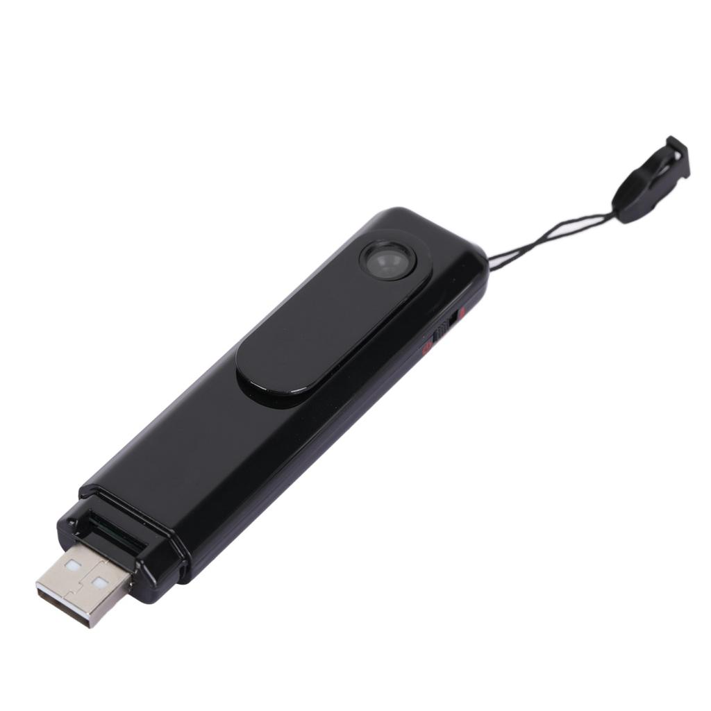 Körperkamera 1080P HD Tragbares Rückclip-Design Wiederaufladbar USB 64G Speicherkarte Tragbare Taschenkamera