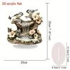 Vogel Schmetterling Gartenbrunnen Heimdekoration Ornament 2D Flache Acrylfigur Tischschmuck Desktop-Dekor
